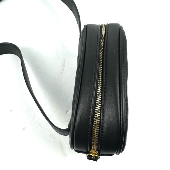 Geestock Black Fanny Packs Faux Leather Waist Bags Waterproof Belt Bag Brand New - Picture 4 of 7